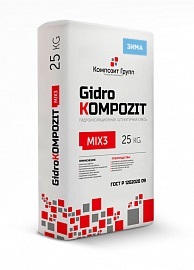 GidroKOMPOZIT — mix3 (ЗИМА) Штукатурная смесь